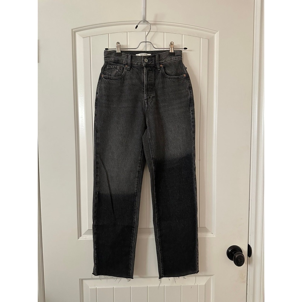 PacSun Black High Rise Straight Jeans Size 23‎